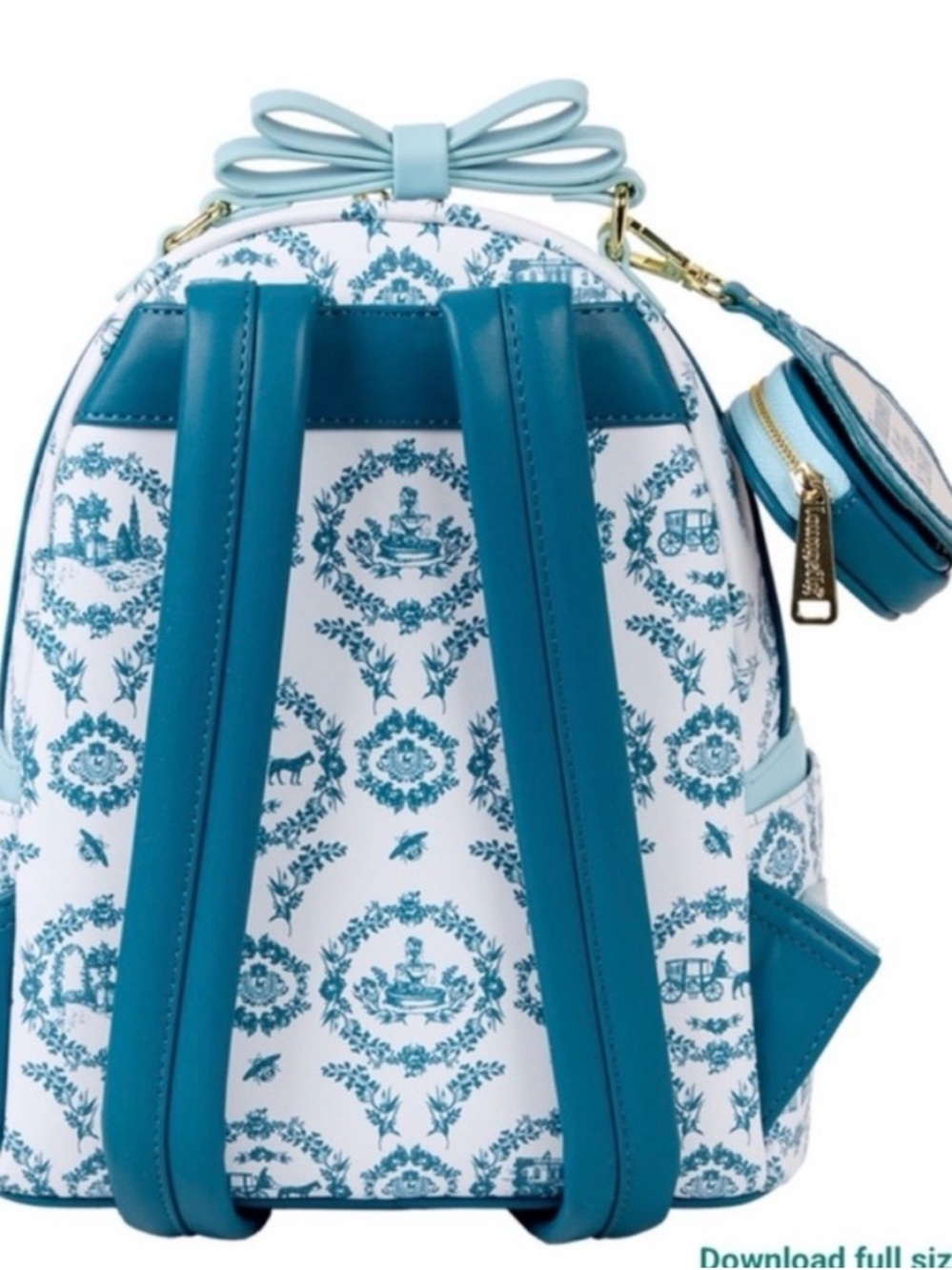 Loungefly Bridgerton Exclusive Diamond of the Season Mini Backpack - Picture 7 of 8